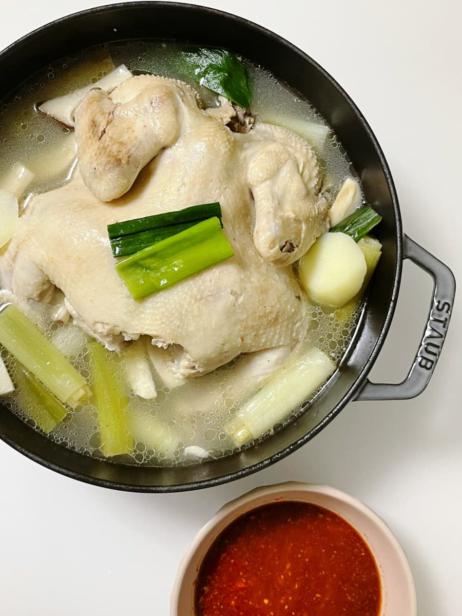 맑은 국물 닭 한마리 레시피